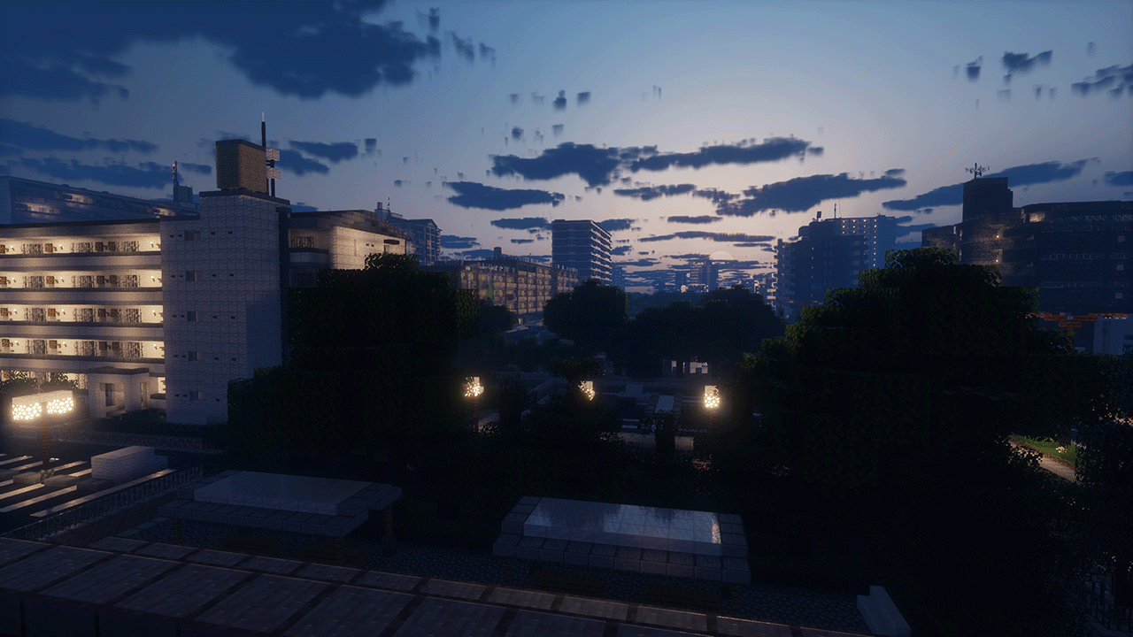 city morning
