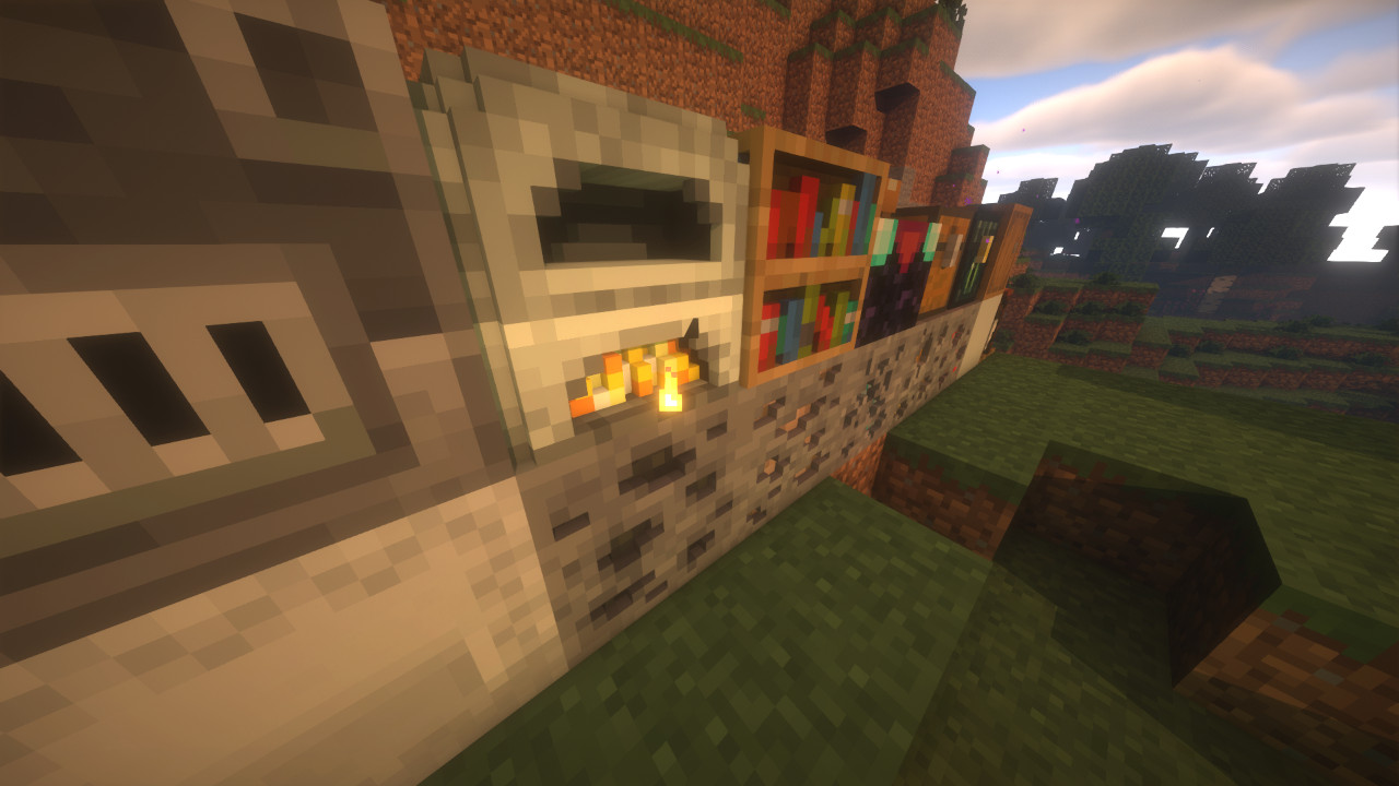 Resourcepacks can define their own 3D blocks!