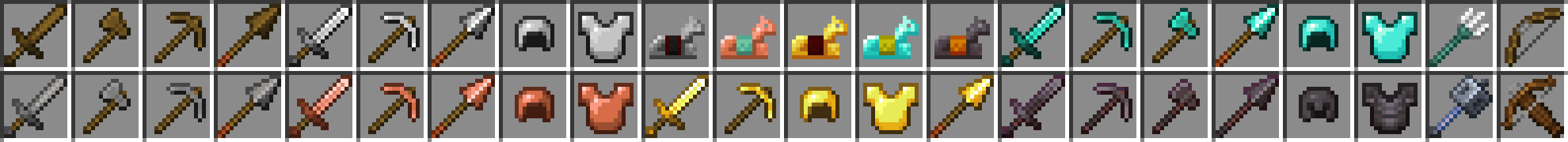Gif showcasing the new item textures.