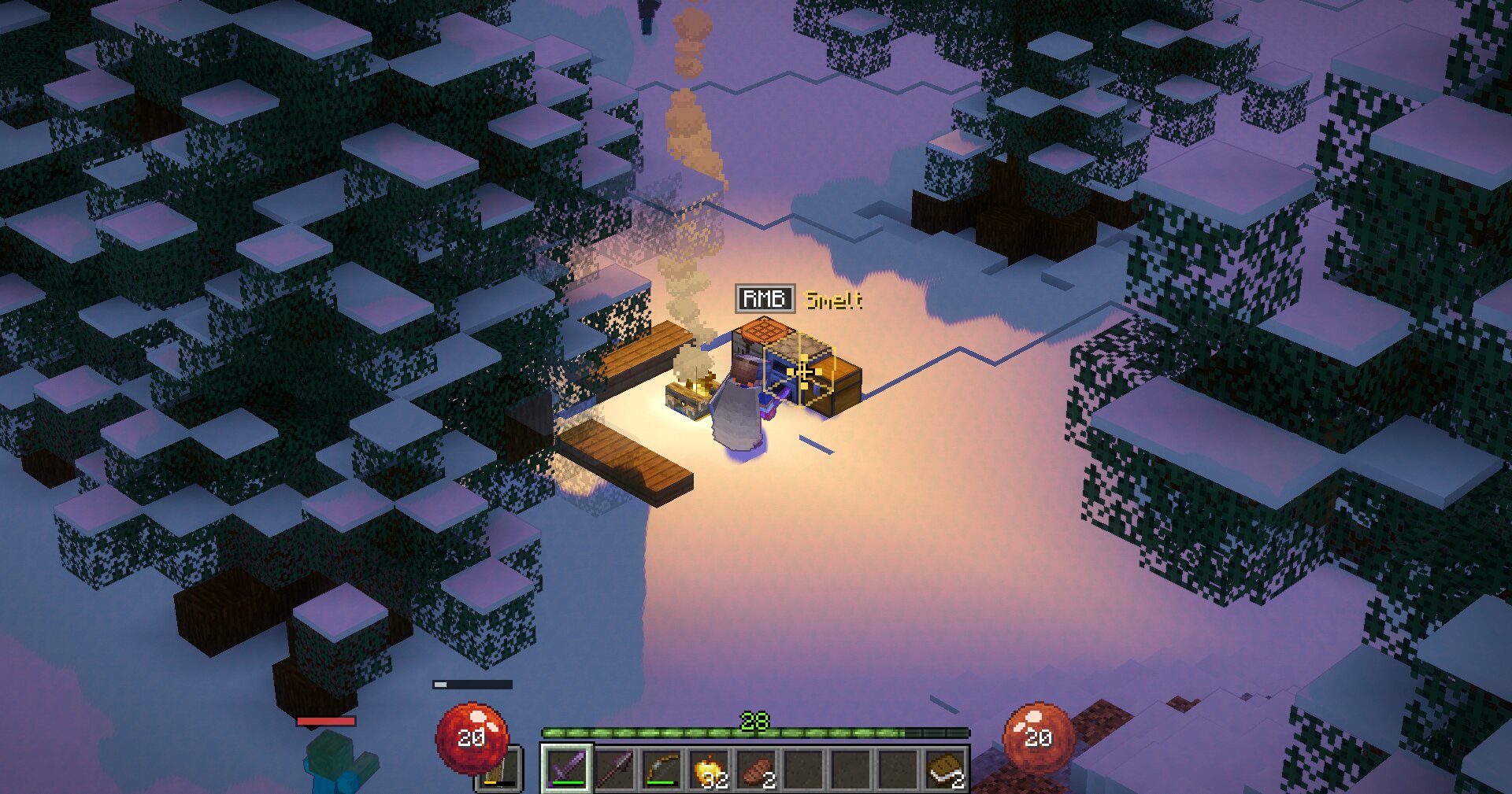 Isometric View Camping