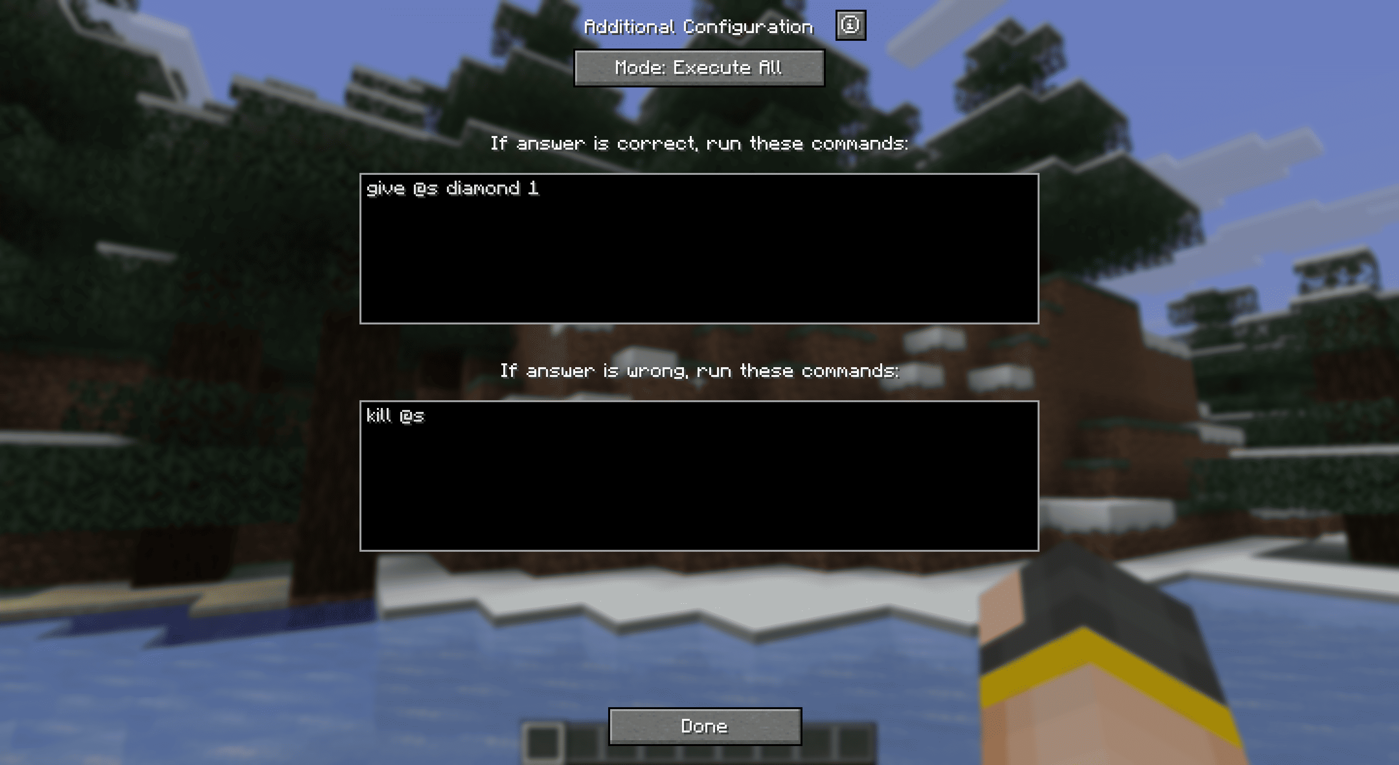 Flashcards Additional Config Menu