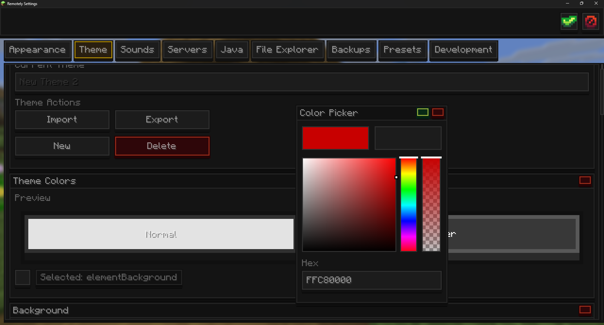 Muted Theme