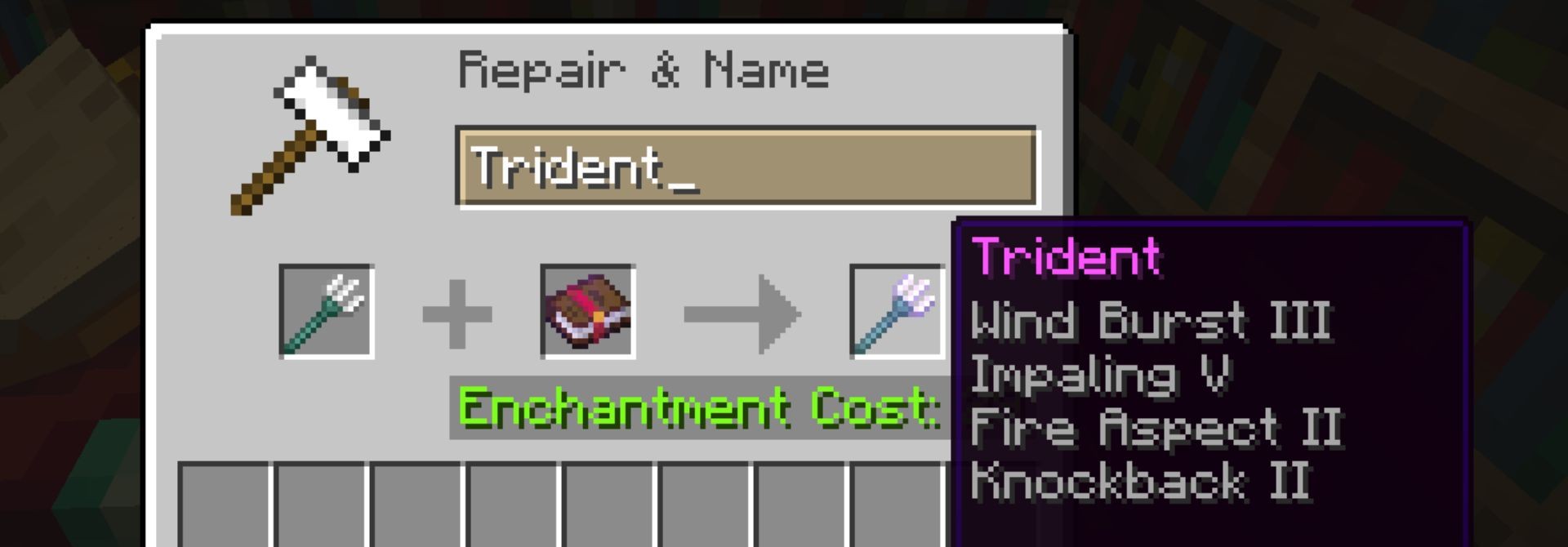 Expanded Trident Enchantings