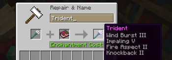 Expanded Trident Enchantings
