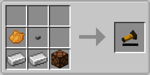 Crafting recipe