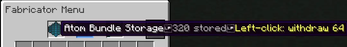 9999 Atom bundle storage slot