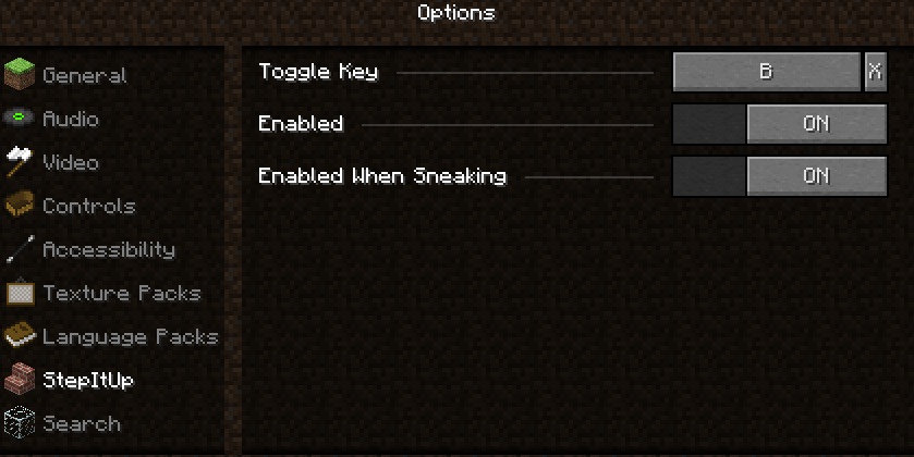 Options Page
