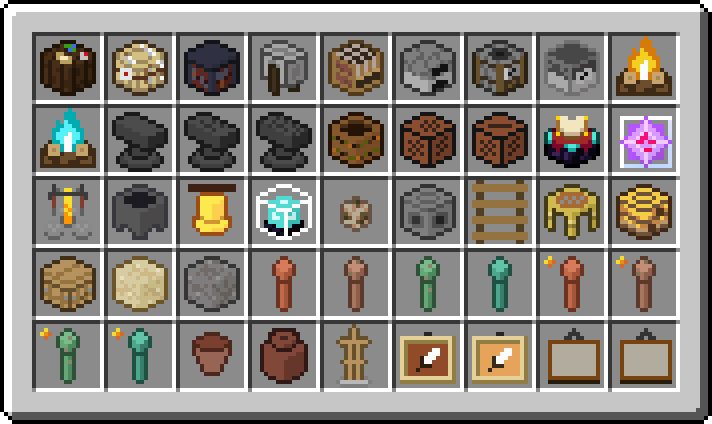 Functional blocks