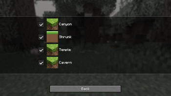 Map Selection Screen