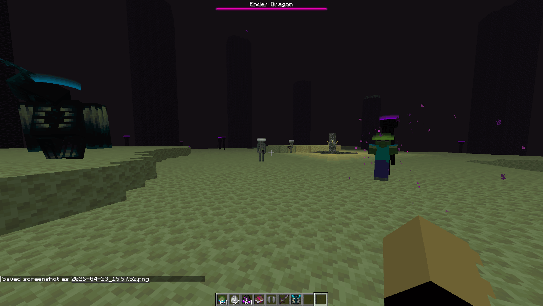 A few different mobs having ring effect