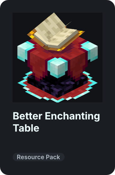Better Enchanting Table