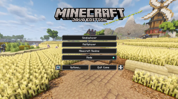 v1.0 Title screen and Splash Text