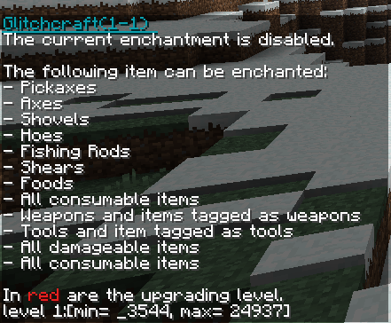 Detailed explanation of the enchantments