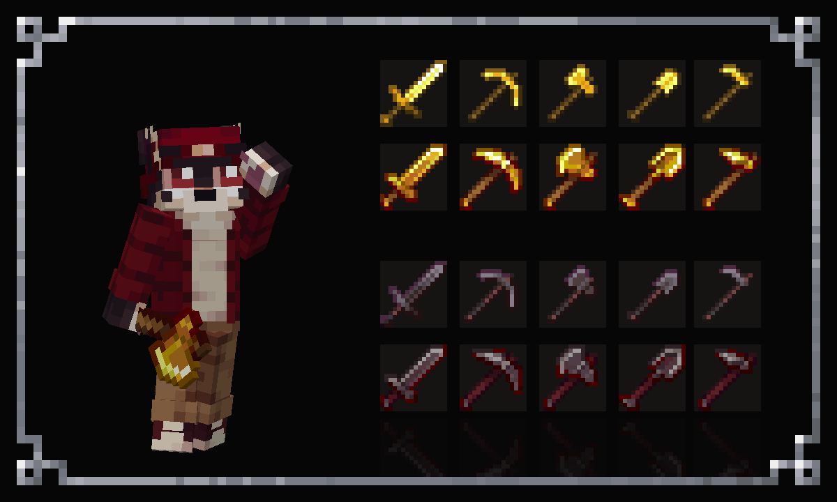 Gold & Netherite