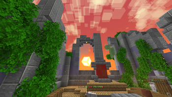 Sunset at the Ruins