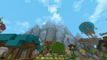 Mountain Bird Flock