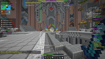 Navigate the world of Skyblock