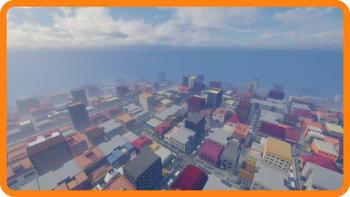 View of the city