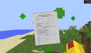 Job Application Totem Jumpscare