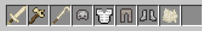 All of the items and tools