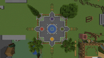 Plaza – Overhead Shot