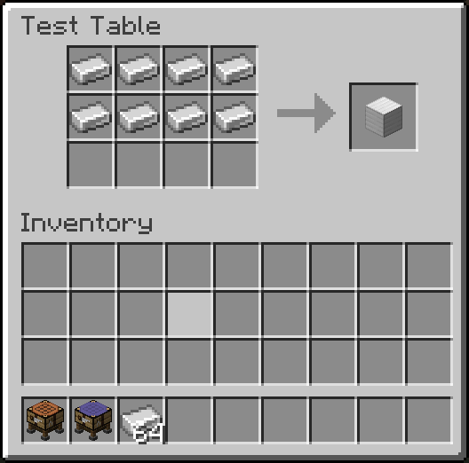 Crafting Grid