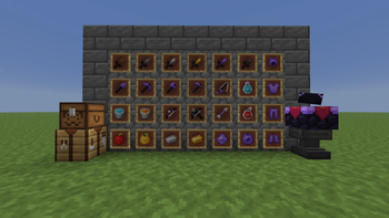 items - purple