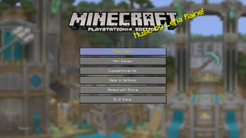 Main Menu