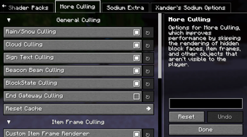 MoreCulling Compatibility