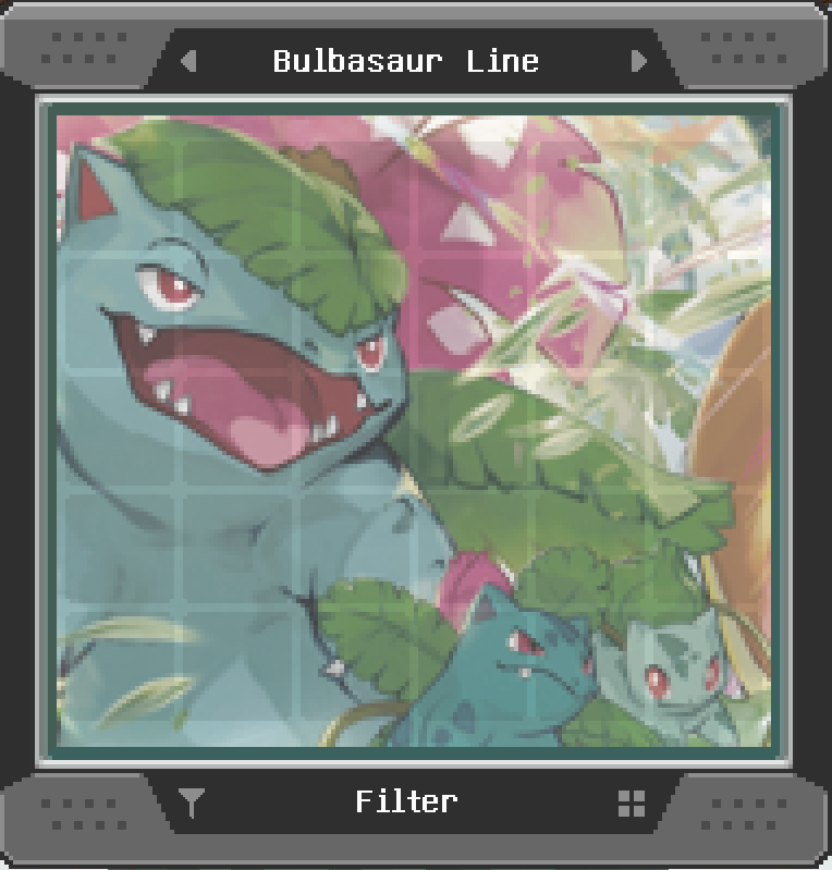Bulbasaur Line