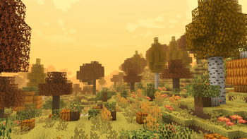 with the mod "Biomes O’ Plenty"