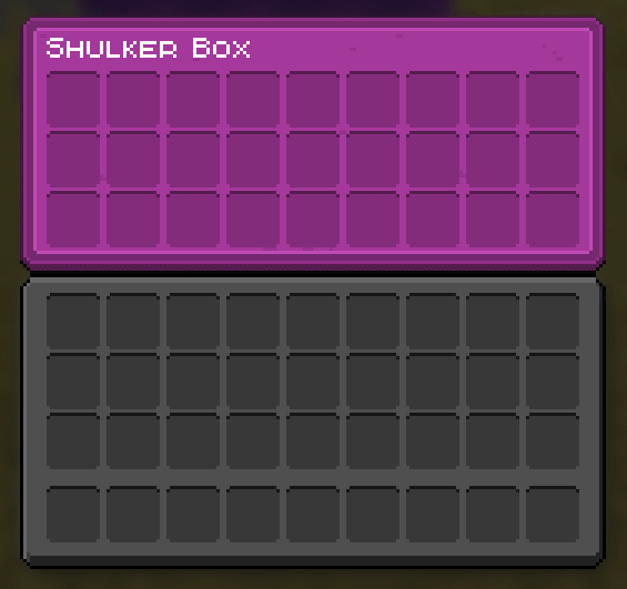 Shulker boxes