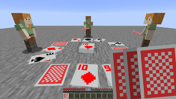 Playing a card game
