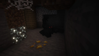 Scorpion in mineshaft
