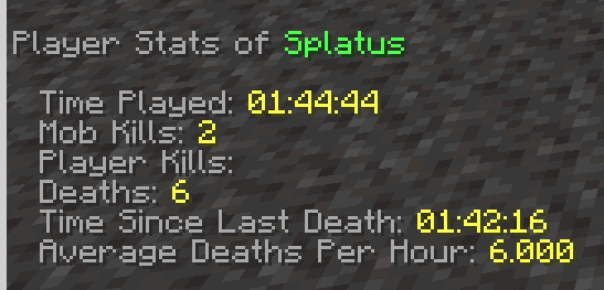 Player Stats