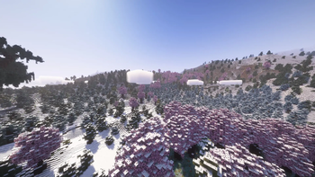 Snowy Cherry Biome
