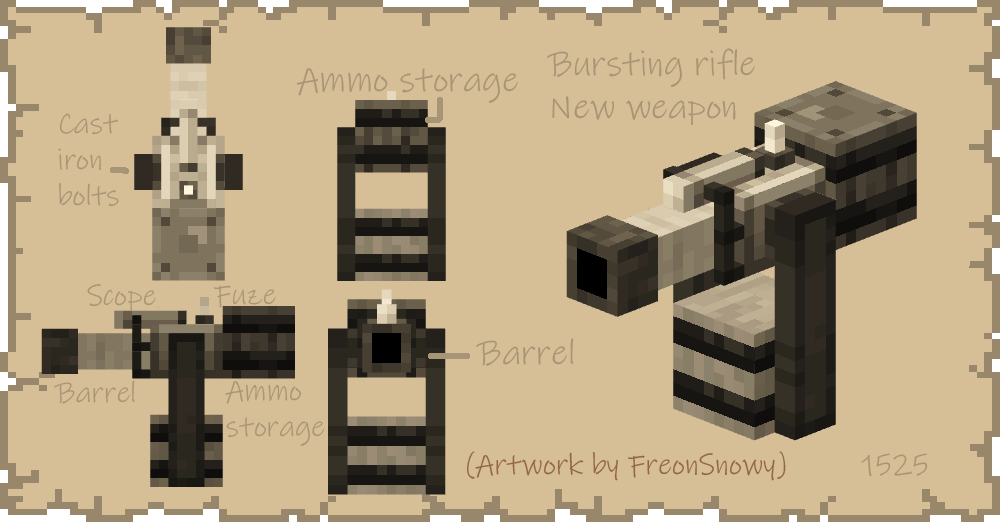 Bursting rifle (Blunderbuss)