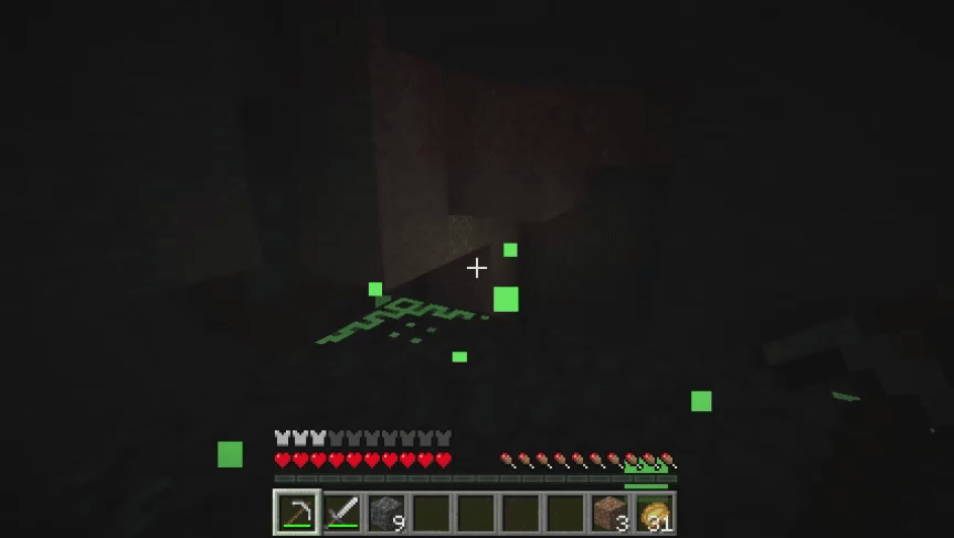Player meditating at an earth shrine