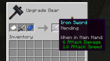 Example recipe in action