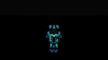 Glowing Diamond Silence Armor Trim