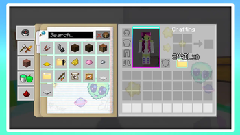 Inventory & Crafting Guide GUI