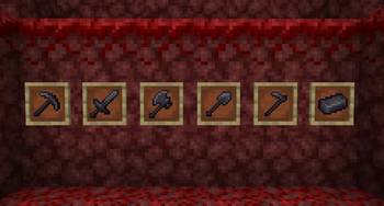 Netherite tools