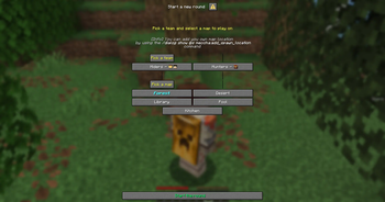 Starting a new round