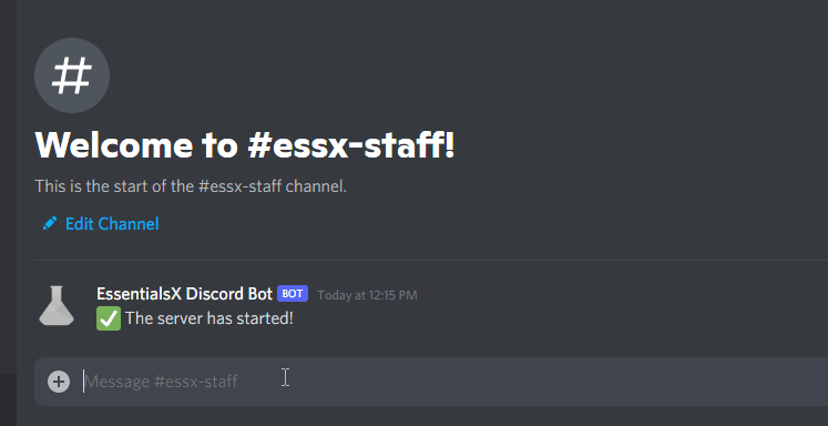 Discord: running console commands