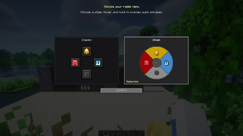 Ping It! #3 — “Classic” radial menu and Whell radial menu