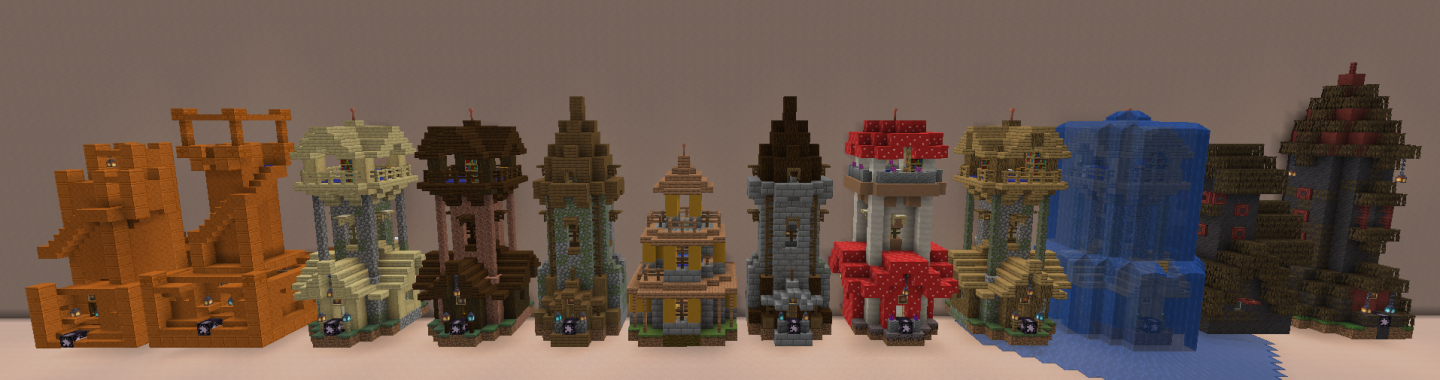 All new wizard towers