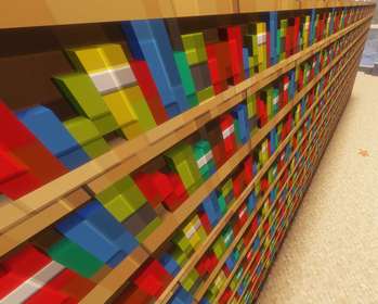 3D Bookshelf