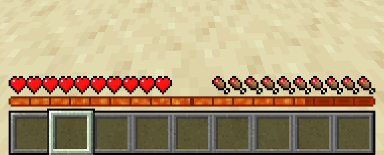 XP Bar in game