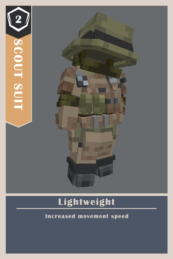 Scout suit