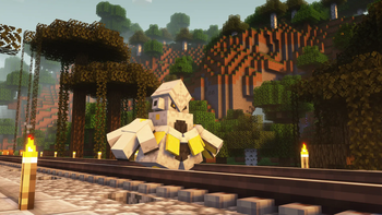 Shiny Iron Hands on da track